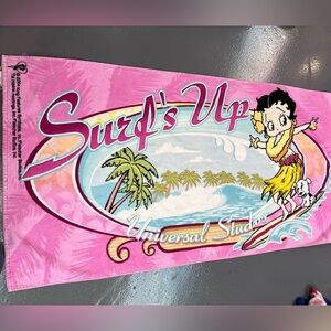 Vintage Universal Studios Betty Boop Beach Towel